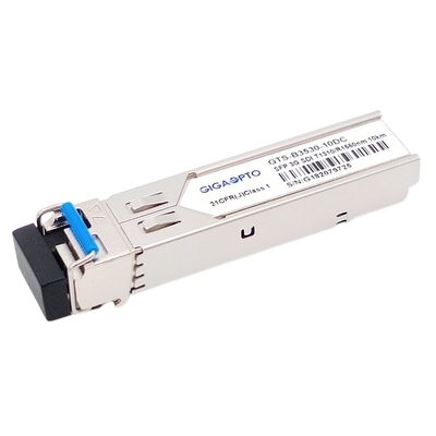 3Gbps MSAデジタルSD/HD/3G-SDIのためのビデオSFP BiDi 1310nm TX 1550nm RX 10kmのトランシーバー モジュール