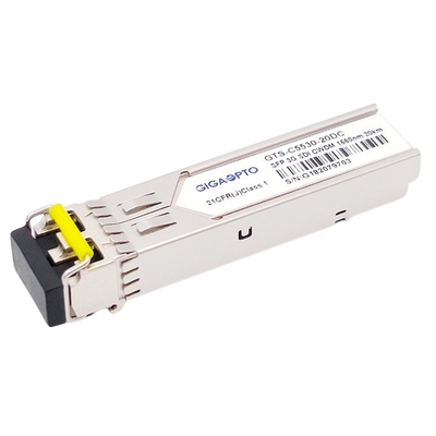 3G SDI HDビデオCWDM SFPのトランシーバー モジュール1270~1610nmは20KM LC DOM MSA Pinを運ぶ