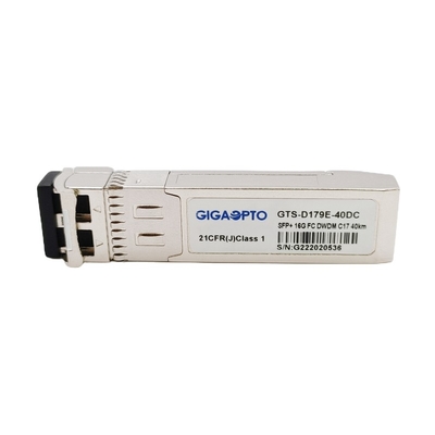 16G FC DWDM SFP+ 40km繊維のトランシーバー モジュールLC DOM