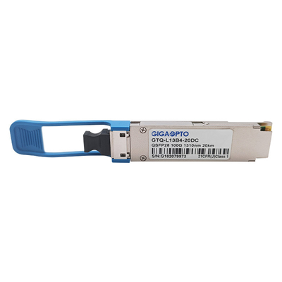 100G eLR4 20km 4WDM QSFP28の二重司令官が付いている光学トランシーバー モジュール