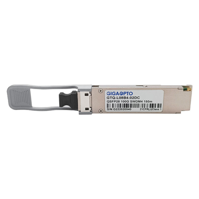 100GBASE-SWDM4 QSFP28 850nm-940nm MMFのトランシーバー100m DOM LC