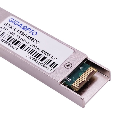 10G XFP LRMのOM3 MMF DOM上の光学トランシーバー モジュールFP 1310nm MMF 220m