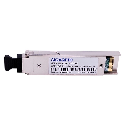 BIDl 10Gbps XFPのトランシーバー モジュール1330nm/1270nm 10km LC DOM