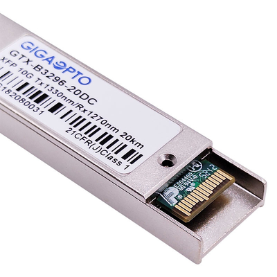 LC DOM 10Gbps BIDI XFP ELRの光学トランシーバー モジュール1270nm/1330nm 20km