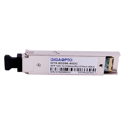 XFP BIDI ER40 10Gbps繊維のトランシーバー モジュール1330nm/1270nm 40km DOM