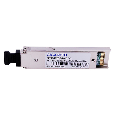 DOM 10Gbps XFP WDM繊維のトランシーバー モジュール1270nm/1330nm 40km