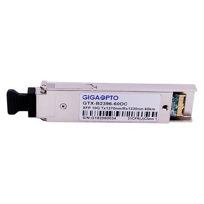 10Gbps BIDI XFP ER60繊維のトランシーバー モジュール1270nm/1330nm 60km DOM
