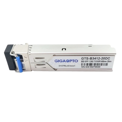 TX1310nm/RX1490nm Cisco Linksys MGBBX1 WDMのトランシーバー1000BASE-BX SMF 20km