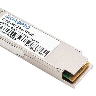 MTP/Cisco QSFP-4X10G-LR-SのためのMPO-12 40GBASE QSFP PSM4 1310nm SMF 10KM