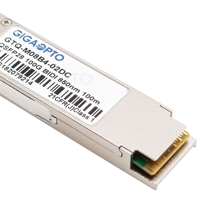 100m MMFの二重LC Cisco QSFP28-BIDI-100Gのための光学トランシーバー モジュール