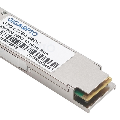 QSFP28 Cisco QSFP-100G-CWDM4-Sのための光学トランシーバー モジュール2km SMF LC