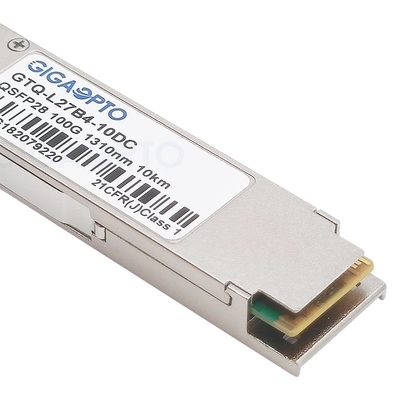 QSFP-100G-4WDM-SのためのQSFP28 CWDM4 Ciscoの多用性があるトランシーバーSMF 10km