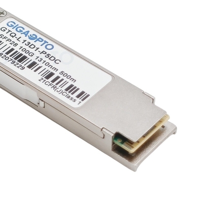 Cisco QSFP-100G-DR-Sのための単一Lambda QSFP28の光学トランシーバー モジュール500m LC