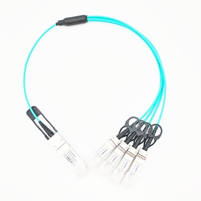4x10G SFP+へのブレイクアウトCisco QSFP-4X10G-AOC多用性があるQSFP+