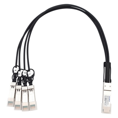 4 Cisco QSFP-4SFP10G-CUのためのx 10G SFP+のブレイクアウトDACへの40G QSFP+