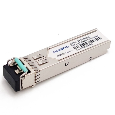 Cisco CWDM SFPxxxxのための1000BASE-CWDM繊維のトランシーバー80km SMF