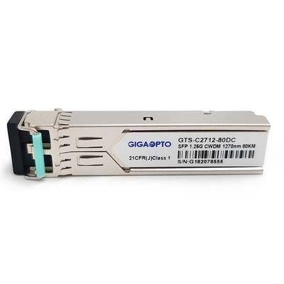 Cisco CWDM SFPxxxxのための1000BASE-CWDM繊維のトランシーバー80km SMF