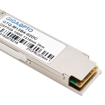 QSFP28-PSM4-100G CISCOの多用性があるトランシーバー1310nmモジュールMTP/MPO-12 SMF 2km