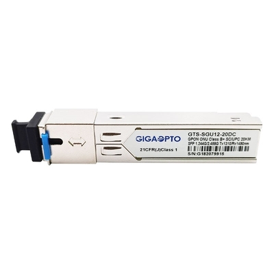 S-GPON-ONUのためのMikrotikネットワークGPON SFP ONU B+のトランシーバーSFPONU