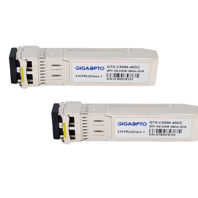 HPE CWDM-SFP10G-xxxxのための1270-1610nm CWDM 10Gbps SFP+繊維のトランシーバー15dB SMF