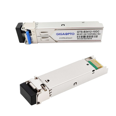 Cisco GLC-BX-U多用性があるSFP BiDi 1.25GのイーサネットTX1310nm RX1490nm 10km SMF