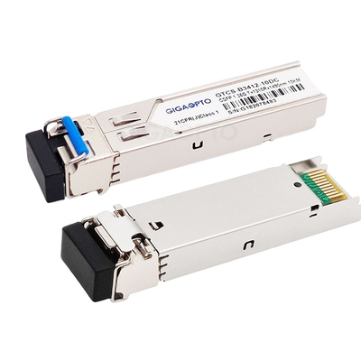 2チャネルGLC-2BX-UのためのTX1310nm/RX1490nm CSFP Ciscoのトランシーバー モジュール10km