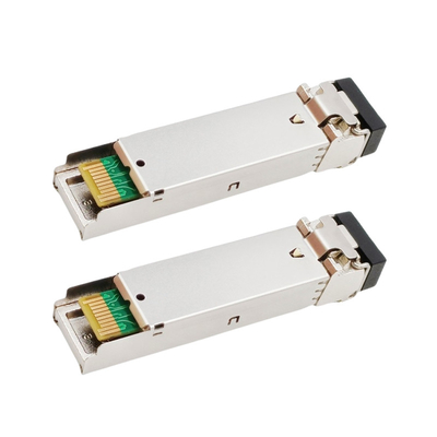 Cisco GLC-BX40-Uのための1.25G TX1310nm RX1550nm BIDI SFPのトランシーバー40km SMF LC DOM