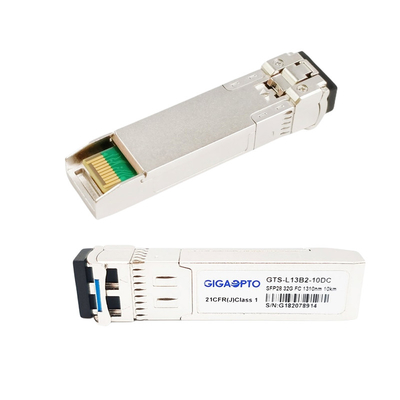 DS-SFP-FC32G-LWのための1310nm Cisco繊維チャネルのトランシーバー32G SFP28 10km