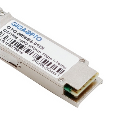 QSFP28 Cisco QSFP-100G-SR4-Iのための光学トランシーバー モジュール850nm MMF 100m