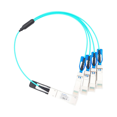 Cisco QSFP-4SFP25G-AOCのための4x25G SFP28の活動的な光ケーブルAOCへの100G QSFP28