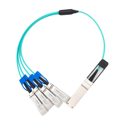 Cisco QSFP-4SFP25G-AOCのための4x25G SFP28の活動的な光ケーブルAOCへの100G QSFP28