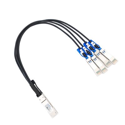 4x25G SFP28のCisco QSFP-4SFP25G-CUのための直接付加の銅ケーブルへの100G QSFP28