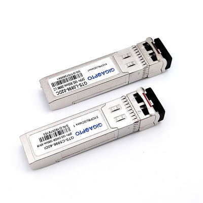 オプティカルSFP+モジュールインターフェイスタイプとネットワーク用のコネクタタイプ