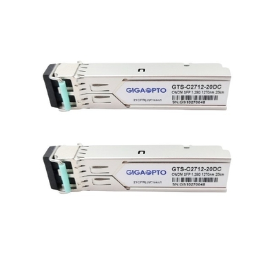 CWDM 1.5W SFPトランシーバーと消費量